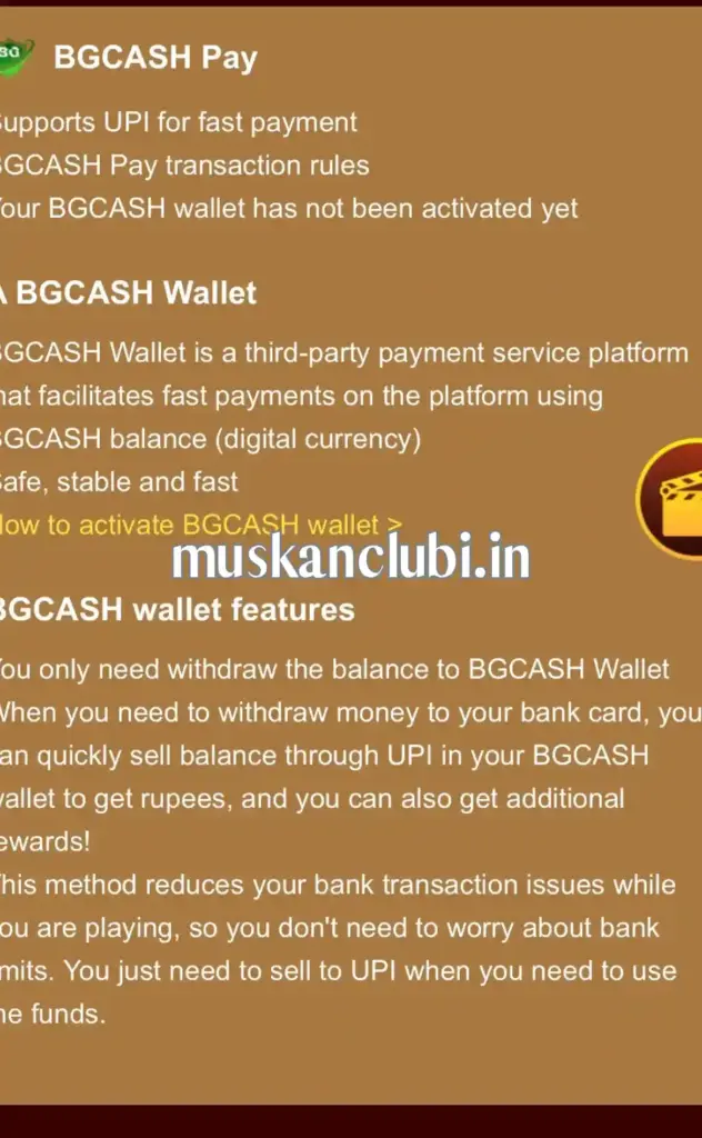muskan club BGCash